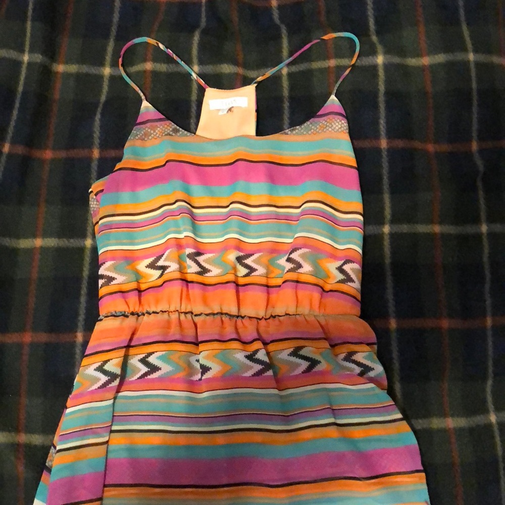 MULIT-COLORED SUMER DRESS